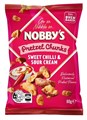 NOBBY PRETZEL SWEET CHILLI  SOUR CREAM 10X 80G