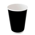 CUP DOUBLE WALL CAPRI BLACK 12OZ