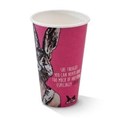 CUP SINGLE WALL ENV ART PRINT 16OZ