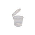 CONTAINER PORTION HINGED LID 1OZ 35ML