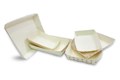TRAY TASTY FOOD WHITE LARGE  TOP OUT 292 X 215 X 54 MM