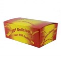 BOX SNACK TASTY HOT DELICIOUS LARGE 200 x 120 x 70 mm
