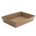TRAY OPEN KRAFT 5  BASE 255 x 179 x 58 mm