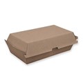 BOX SNACK KRAFT LARGE  BASE 210 x 108 x 80 mm