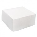BOX CAKE WHITE 8X8X4 200 x 200 x 100mm