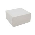 BOX CAKE WHITE 8X8X5 200 x 200 x 125mm