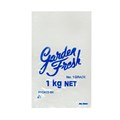 BAG PTD CLEAR 1KG GARDEN FRESH 330 X 205 MM