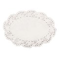 DOYLEY LACE WHITE OVAL NO 2  190 X 268 MM