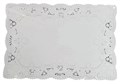 DOYLEY LACE WHITE RECT 10X14IN
