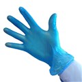 GLOVE VINYL BLUE POWDER FREE XLARGE