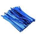 TWIST TIE PLASTIC BLUE 3 1000