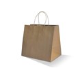 BAG KRAFT PAPER TWIST HANDLE TAKEAWAY 305X305175 mm