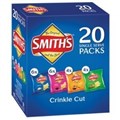 SMITHS CRINKLE VARIETY BOX 20 PACK 380G