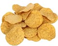 MISSION CORN CHIPS ROUND 500G