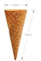 FLATTOP SUGAR CONE  A   X336