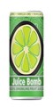 JUICE BOMB 100 SPARKLING FRUIT JUICE VANILLA LIME 250ML