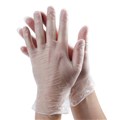 GLOVE VINYL CLEAR POWDER FREE MEDIUM